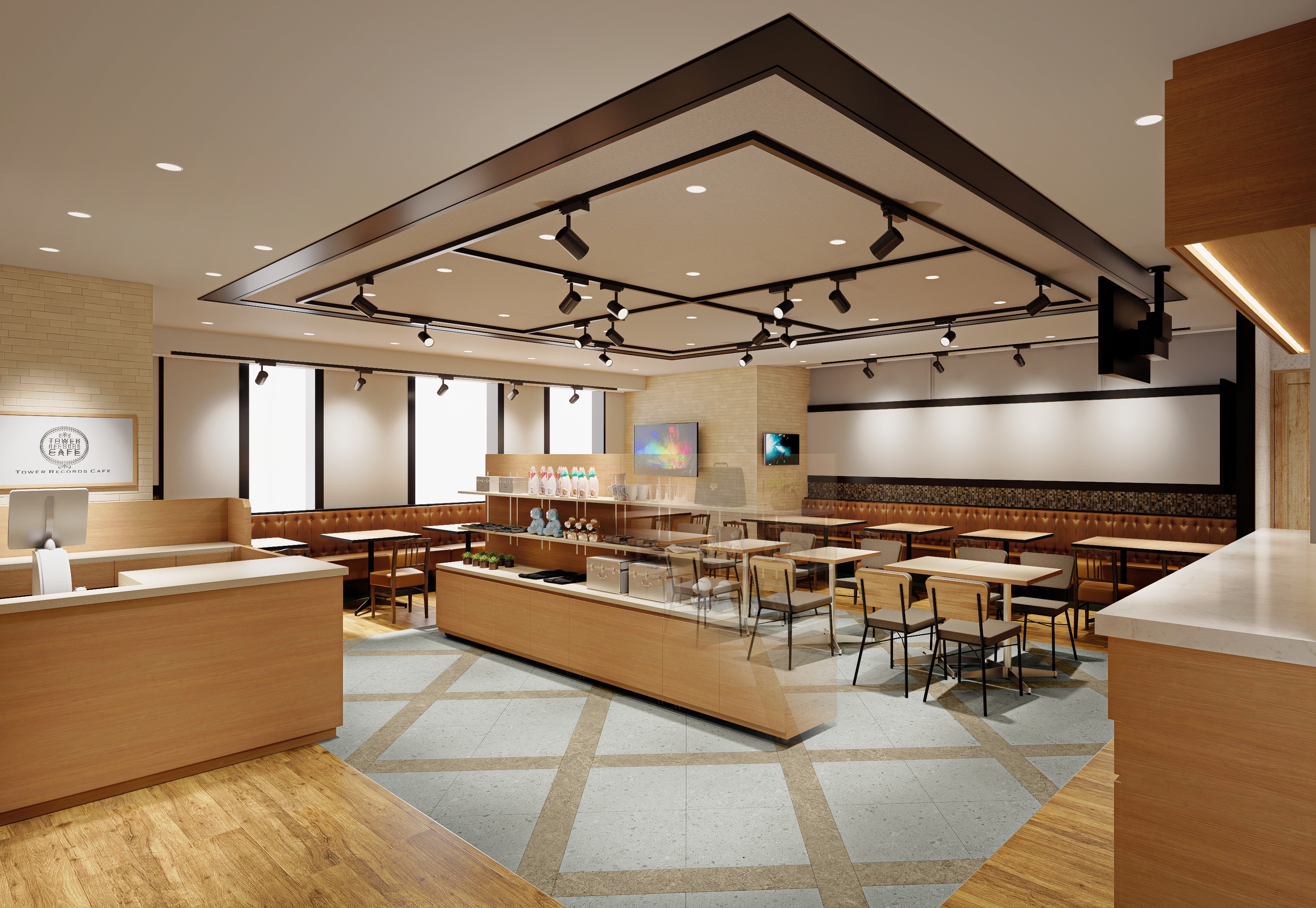 TOWER RECORDS CAFE 中目黒店（店内）