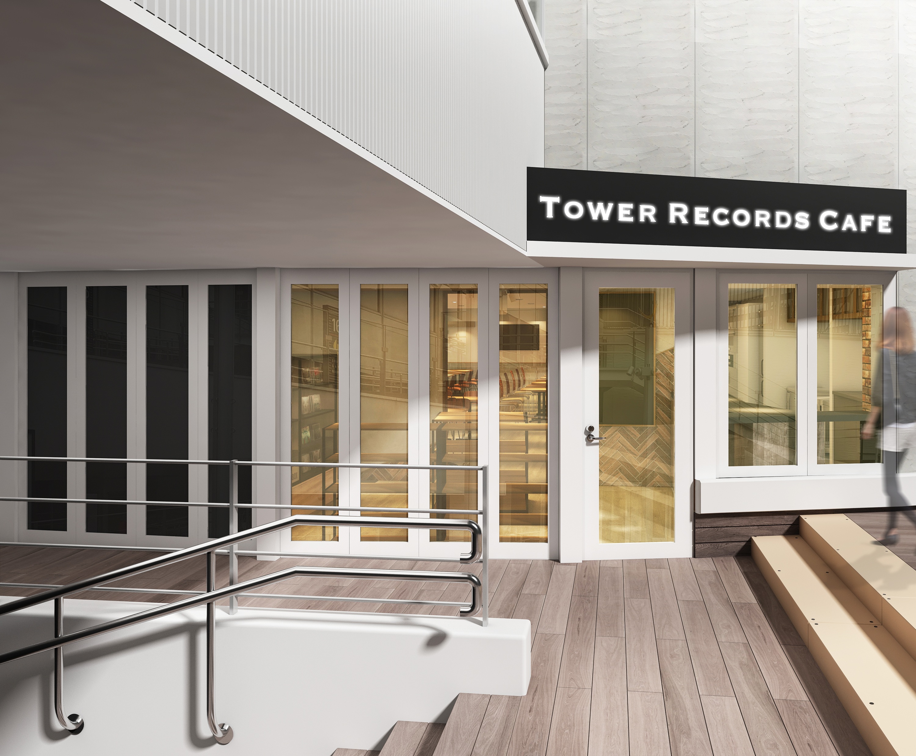 TOWER RECORDS CAFE 大阪ステーションシティ店 エントランス
